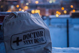 DOCTOR NEXT DOOR 100% Organic Cotton ECO Tote Essential MFG Co. SPEC MIL