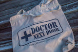 DOCTOR NEXT DOOR 100% Organic Cotton ECO Tote Essential MFG Co. SPEC MIL